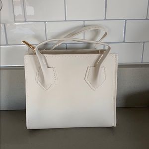 Mini white purse
